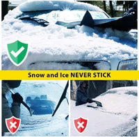 Quilvy FrostGuard™ - Magnetic Snow Cover for Windshield